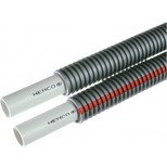 Henco aluminium dubbele buis 14x2 lengte 50m 50-COMBI14
