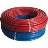 Henco aluminium buis met isolatie blauw 14x2 lengte 100m 100-ISO4-14-BL