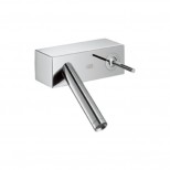 Axor Starck X wastafelkraan wandmodel HOH=8cm (aansluiting uit midden) chroom 10074000