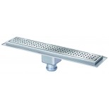 van den Berg RVS standaard douchegoot 50cm met onderuitloop 625500