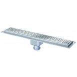 van den Berg RVS standaard douchegoot 60cm met onderuitloop 625600