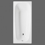 Bette Form-Nova bad plaatstaal dunwandig rechthoekig 170x75x42cm z. poten wit 1010000