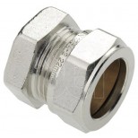 Bonfix vernikkelde knel eindstop 22mm gastec / kiwa 82496AN