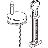 Pressalit Diversen scharnier D60999