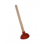 De Beer gootsteenontstopper ø110mm met houten steel