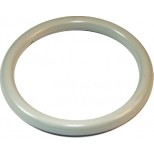 De Beer rondsnoerring grijs 50x6mm zacht tbv plugbekersifon