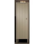 Detremmerie Giulia kolomkast 164x.5x50x30 links stone grey 090HL2