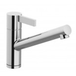 Dornbracht Eno 1-gats keukenkraan sprong 22cm platinamat 3380076006