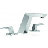 Dornbracht Supernova 3-gats wastafelkraan met hendel uitloop midden met waste chroom 2071373200