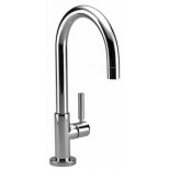 Dornbracht Tara Classic toiletkraan sprong 135mm hendel rechts chroom 1751288200