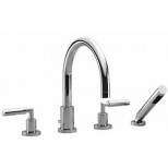 Dornbracht Tara Classic 4-gats badrandkraan chroom 2751288200