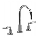 Dornbracht Tara Classic 3-gats wastafelkraan met waste sprong 165mm wit 2071388210
