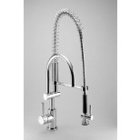 Dornbracht Tara Classic Profi 1-gats keukenkraan hoogte 665mm links chroom 3388088900