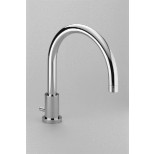 Dornbracht Tara baduitloop met omstel sprong 220mm chroom 1351289200
