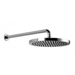 Dornbracht Tara regendouche wandbevestiging 1/2"x30cm Ø met douchearm 45cm chroom 2857997000