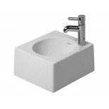 Duravit Architec opbouwwastafel 40x40 wit WG 3204000001