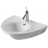 Duravit Starck 1 wastafel 75x55 wit WG 4057500001