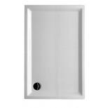 Duravit Starck kunststof douchebak acryl rechthoekig 140x90cm wit 720035000000000