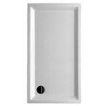 Duravit Philip Starck douchebak rechth.720037 wit 150x75cm