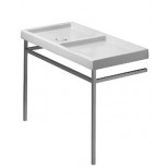 Duravit Starck X onderstel voor wastafel 110x57 chroom 30481000