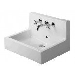 Duravit Vero wastafel 3 kraangaten 60x47 wit 453600025