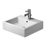 Duravit Vero wastafel 3 kraangaten 50x47 wit WG 4545000251