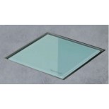 Easy Drain AquaJewels Quattro glas glans 10x10cm met zijuitlaat 50mm waterslot 30/35/50mm groen AJQ-10X10-GG