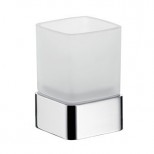 Emco Loft glashouder met glas staand model chroom 052000101