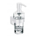 Emco Mundo zeepdispenser wandmodel met kunststof reservoir wit 332113901
