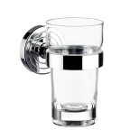 Emco Polo glashouder met acryl glas chroom 072000101