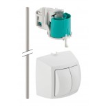 Geberit opbouw handdrukker 2-knops bic