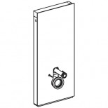 Geberit Monolith sanitairmoduul t.b.voor wandhangend closet H114 umbra glas/alu 131031SQ1