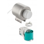 Geberit pneumatisch handdrukker bevestiging op armsteunen RVS 115914001
