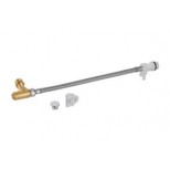 Geberit ombouwset voor wateraansluit. middenachter 3/8" t.b.voor reservoir 123.xxx en 127.xxx 115427001
