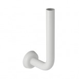 Geberit spoelbocht 90° met rozet 32mm voor verbind. hoogh. reservoir/inbouwspoelbocht alpien wit 119610111