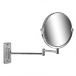 Geesa Mirror scheerspiegel 2-armig 5x vergrotend Ø 20cm 1076
