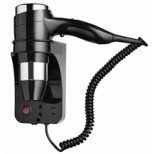 Geesa Hairdryer haardroger 3-standen zwart/chroom 6478