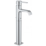 Grohe Allure 1-gats wastafelkraan verhoogd met waste EcoJoy chroom 32760000