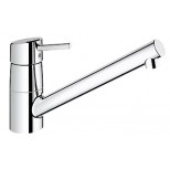 Grohe Concetto 1-gats keukenkraan met lage uitloop chroom 32659001