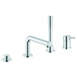 Grohe Concetto 4-gats badrandkraan chroom 19576001