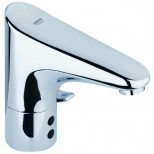 Grohe Europlus E wastafelkraan infrarood met menging met transformator 230V chroom 36015000