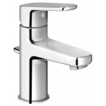 Grohe Europlus 1-gats wastafelkraan laag model met waste chroom 33156002