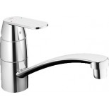 Grohe Eurosmart Cosmopolitan 1-gats keukenkraan met lage draaibare uitloop EcoJoy chroom 3284200E