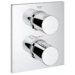 Grohe Grohtherm-F afbouwdeel voor inbouwkraan thermostatisch met omstel chroom 27618000