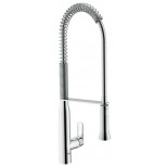 Grohe K7 1-gats keukenkraan met professionele handdouche chroom 32950000