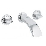 Grohe Ondus afbouwset chroom 3-gats wandkraan sprong 171mm