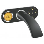 Grohe Ondus Digital afdekset voor wand wastafelkraan met display velvet black 36045KS0