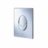 Grohe Skate air WC bedieningsplaat dual flush verticaal chroom 38505000