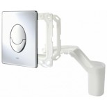 Grohe Skate air fresh WC bedieningsplaat verticaal chroom 38798000