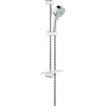 Grohe Tempesta Cosmopolitan glijstangset met 3 standen en zeepschaal 60cm chroom 27576000